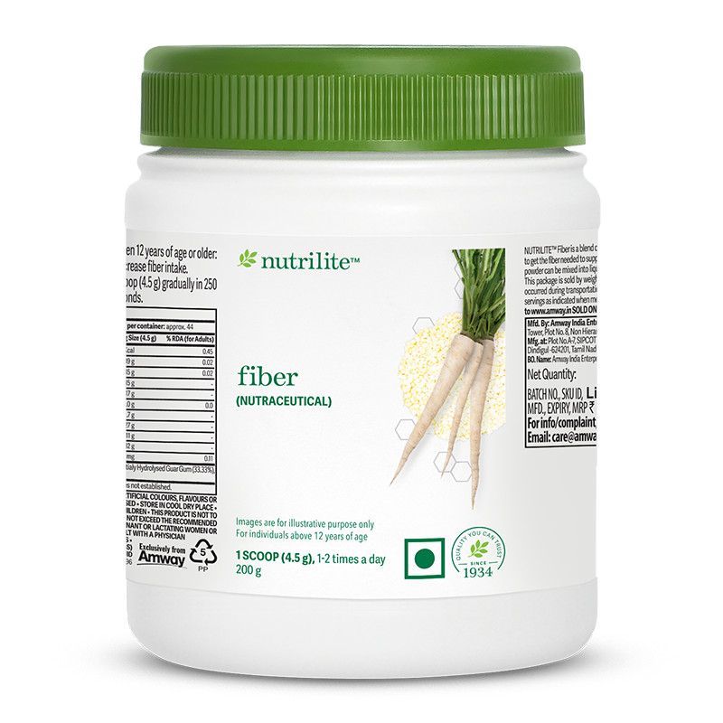 NUTRILITE® Fiber | Soluble Dietary Fiber Digestive Health Supplement Powder 200g