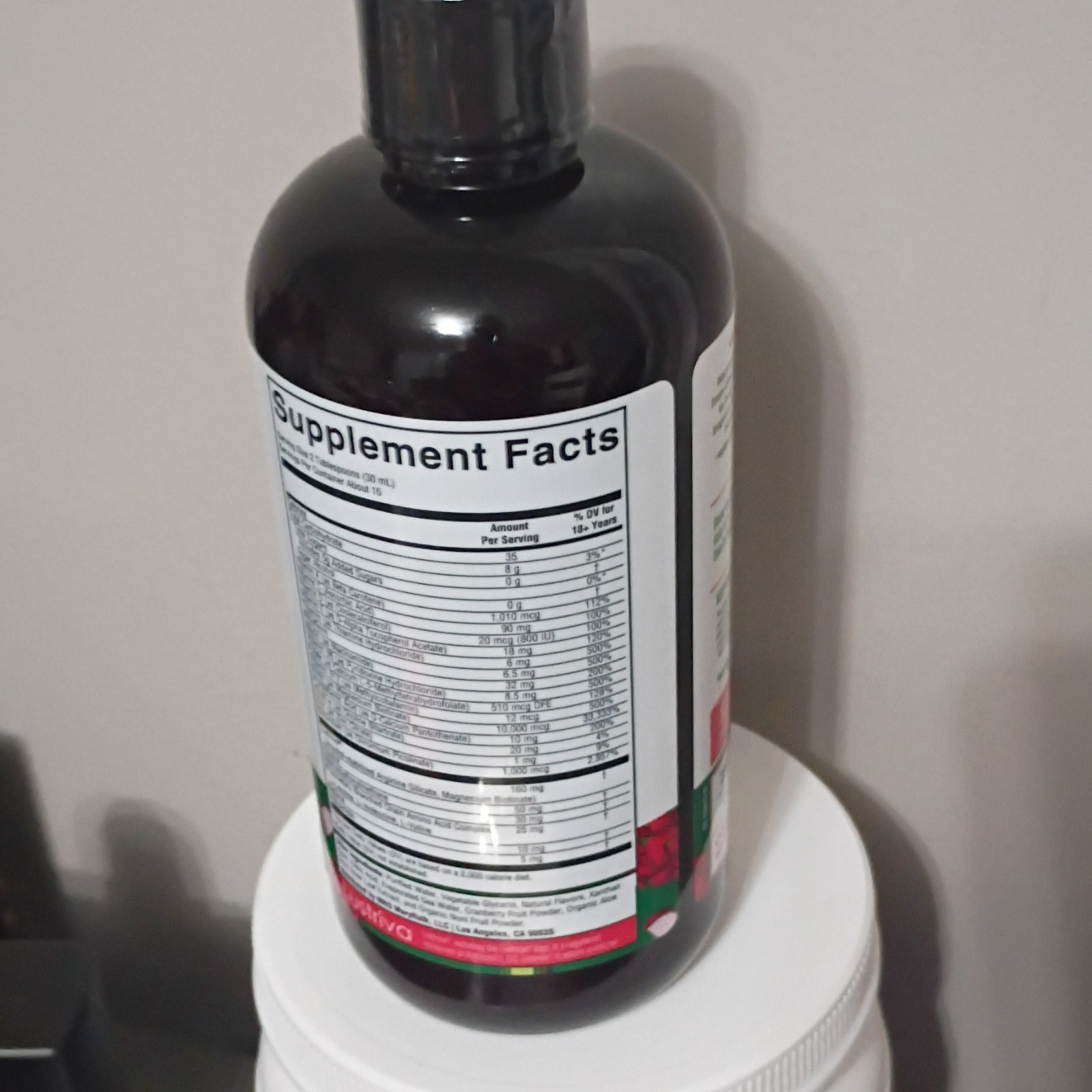 MaryRuth’s Liquid Multivitamin Hair Growth Dragon Fruit Melon 15.22 fl oz