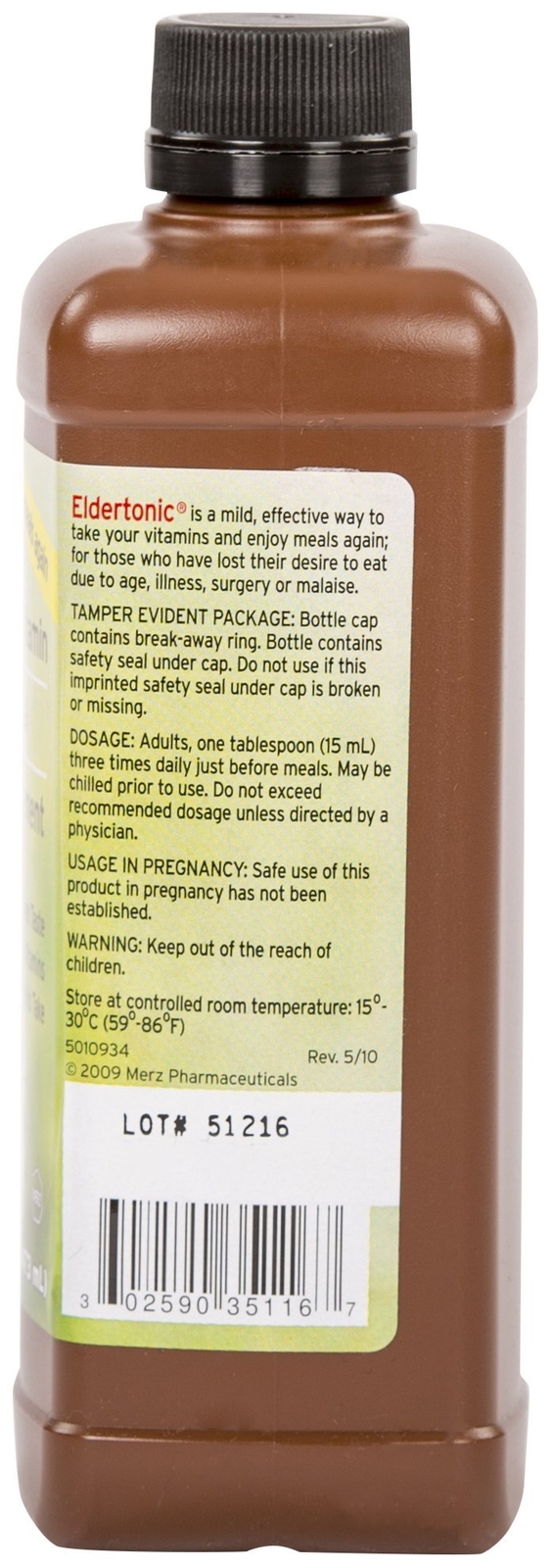 Elder Tonic 16 Fl Oz Multivitamin Mineral Supplement B Complex Great Taste