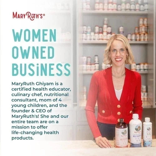 Mary Ruth’s VEGAN Chlorophyll Liquid Drops Peppermint Flavored 4 Fl Oz (120ml)