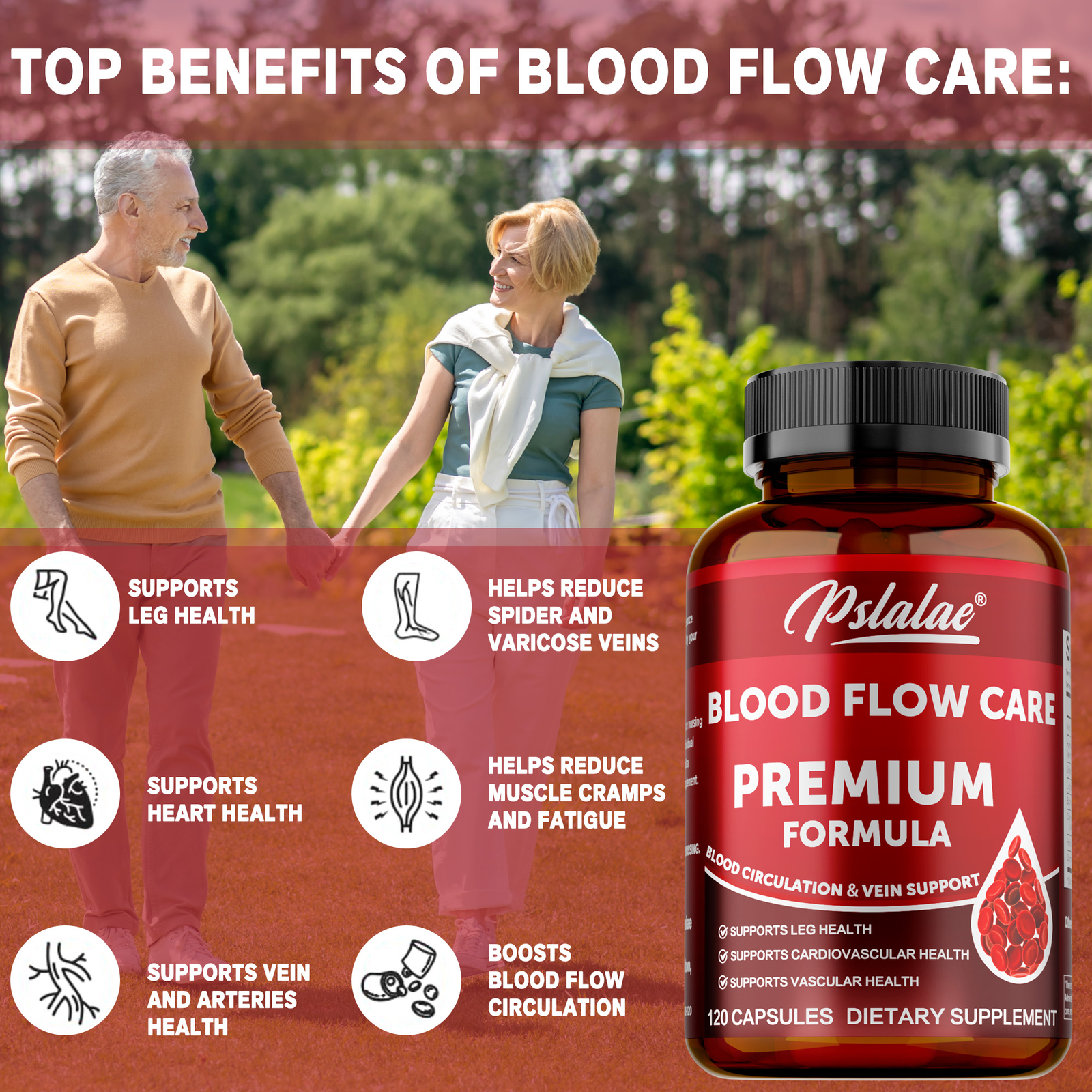 Blood Flow Care – Clean Veins and Arteries, Heart Health & Immune Support