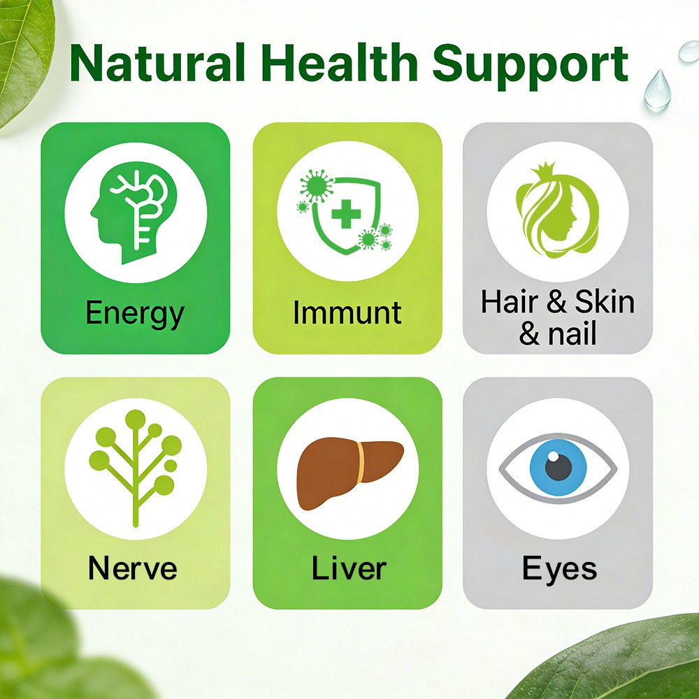 Vitamin Supplement With Vitamins B C Calcium Potassium,Zinc 30/60/120 Capsules