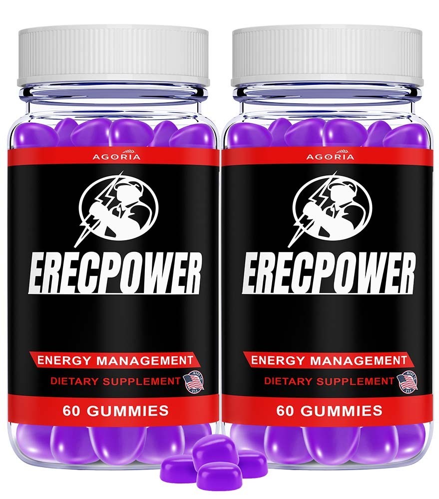 Erecpower Energy Management Multivitamin Health Supplement (120 Gummies) 2-Pack