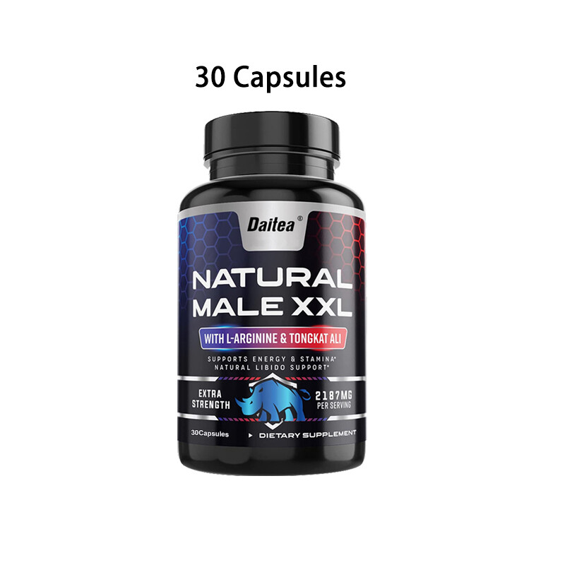 Daitea Natural Male Supplement – Gmo-Free Faster Muscles Recovery 30/60/120 Caps