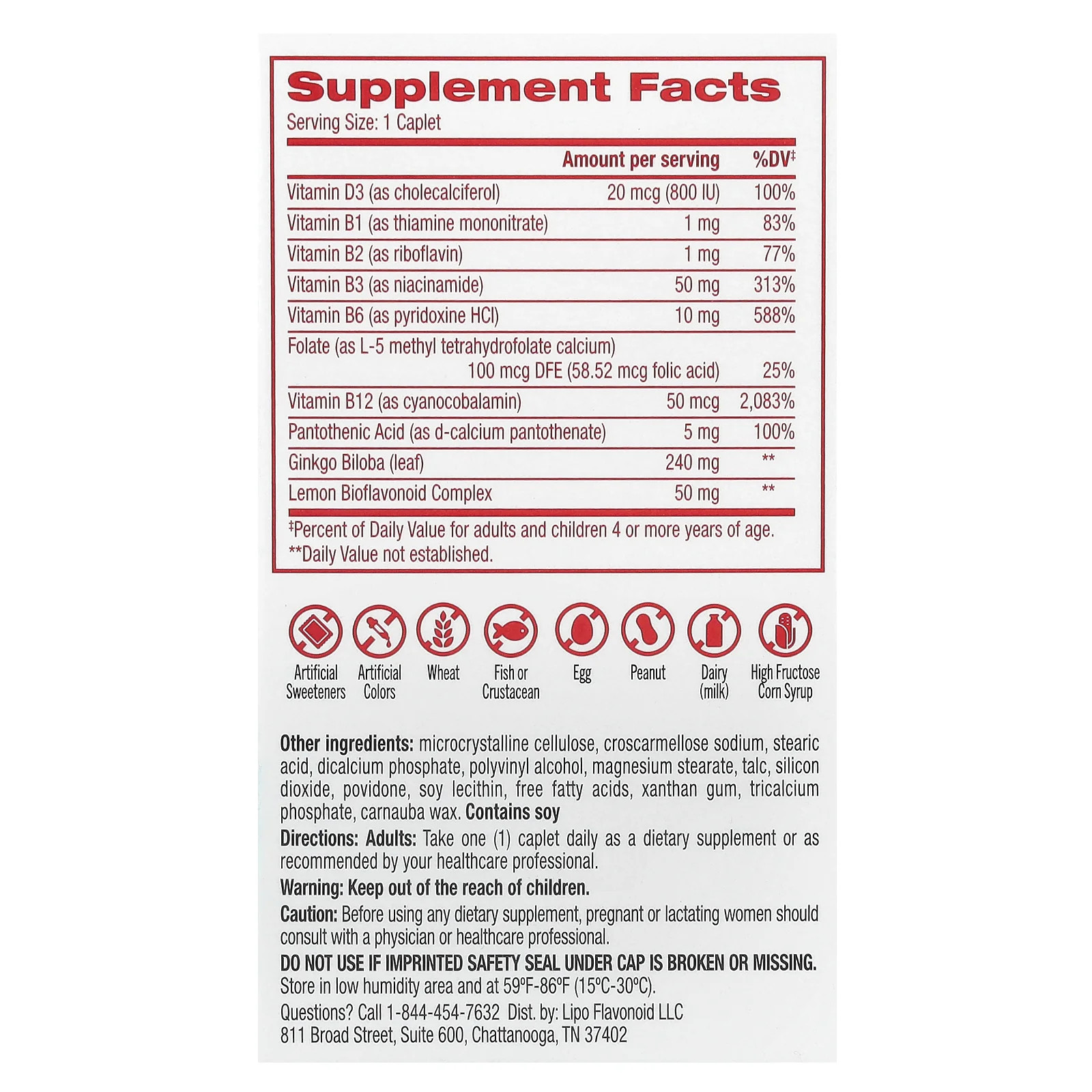 2 X Lipo-Flavonoid, Advanced Balance Support, 30 Caplets