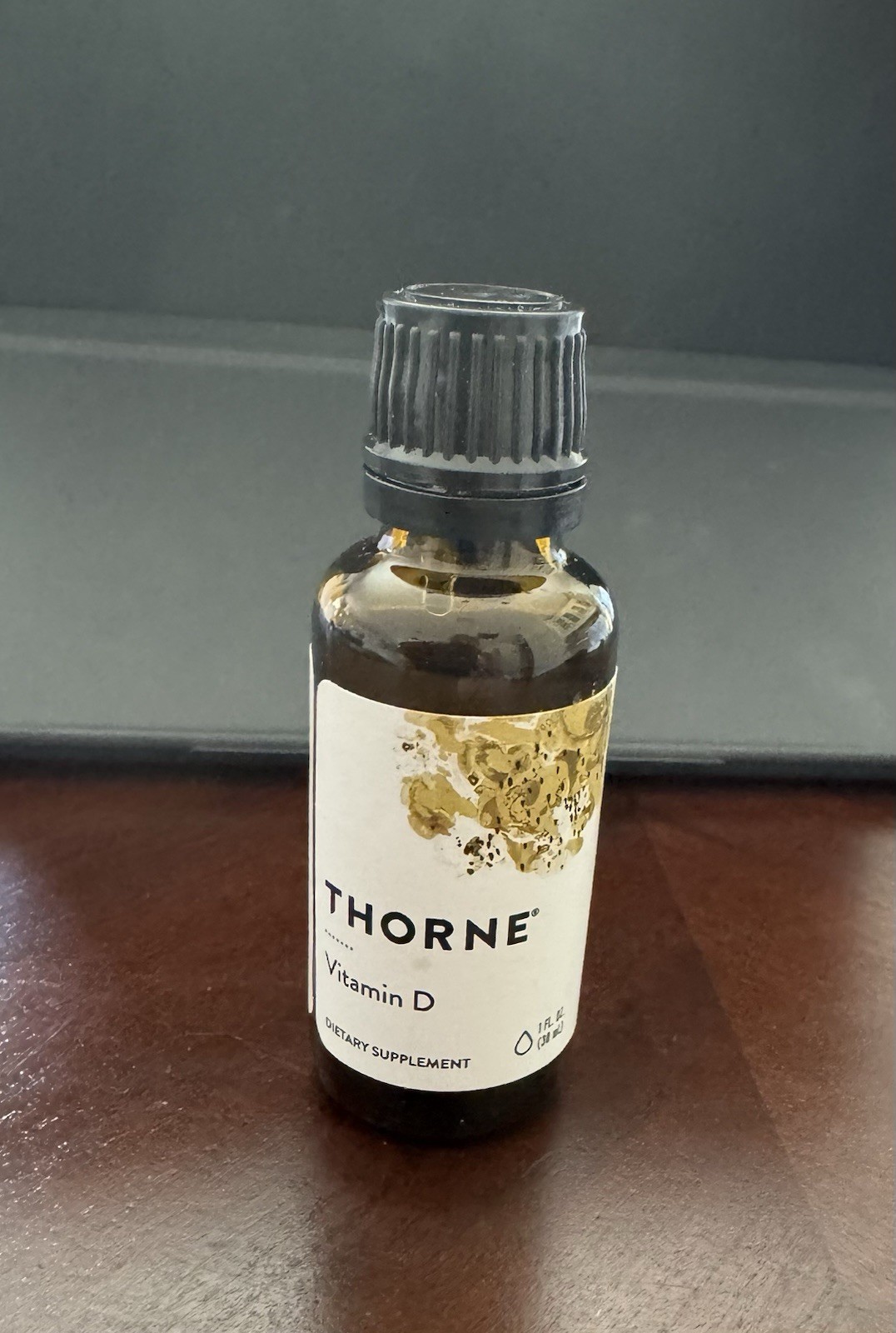 Thorne Vitamin D3 Liquid 1,000 IU 1 fl oz Unflavored NSF Certified Sport