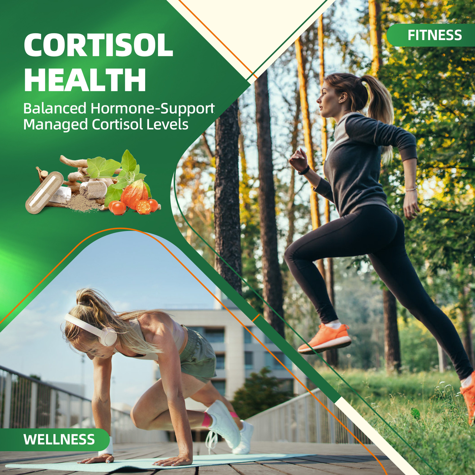 Super Cortisol Support | Stress Relief & Cortisol Manager 120 Pills