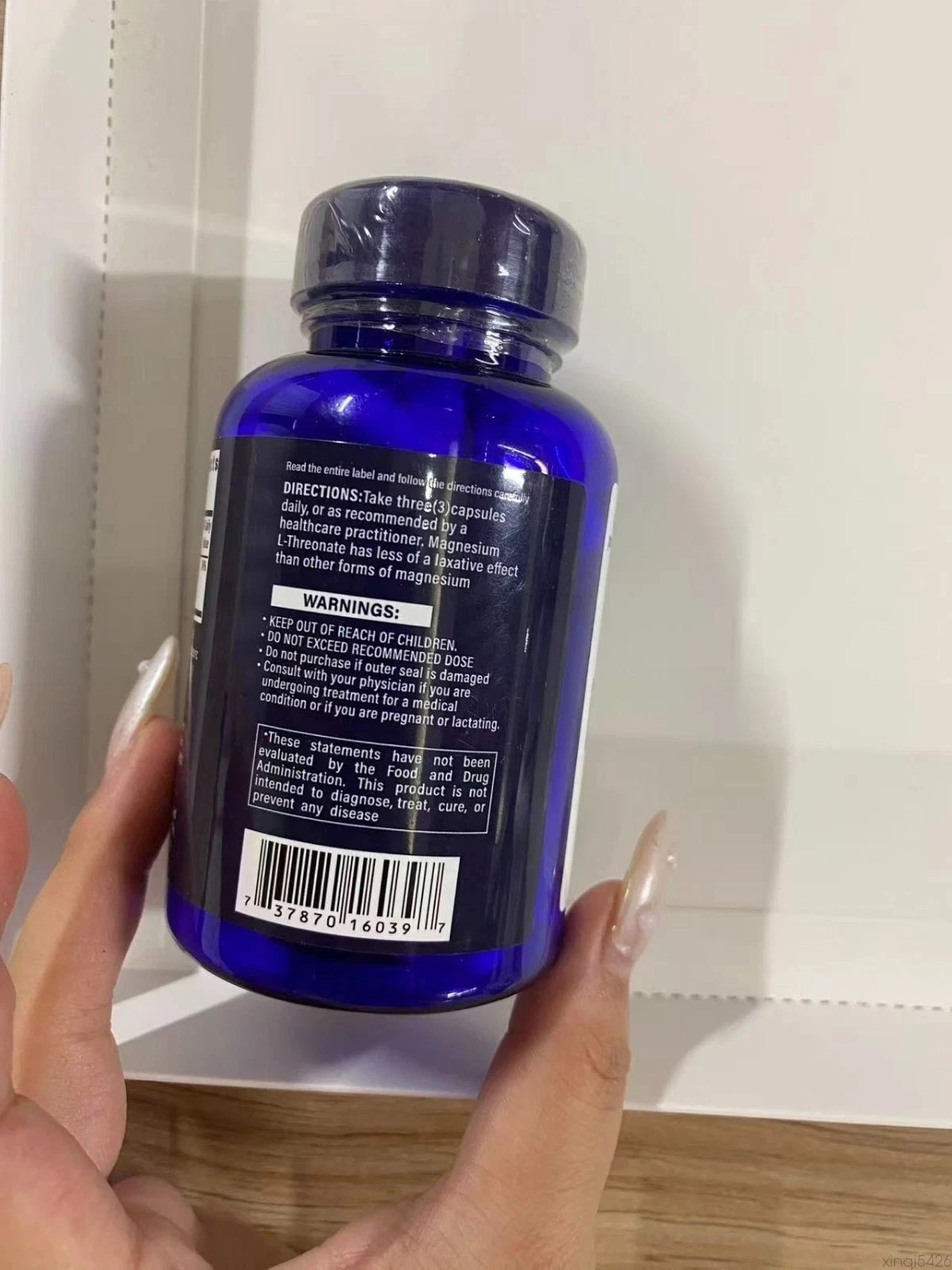Neuro-Mag Magnesium L-Threonate from 2000 mg Magtein – Life Extension 90caps