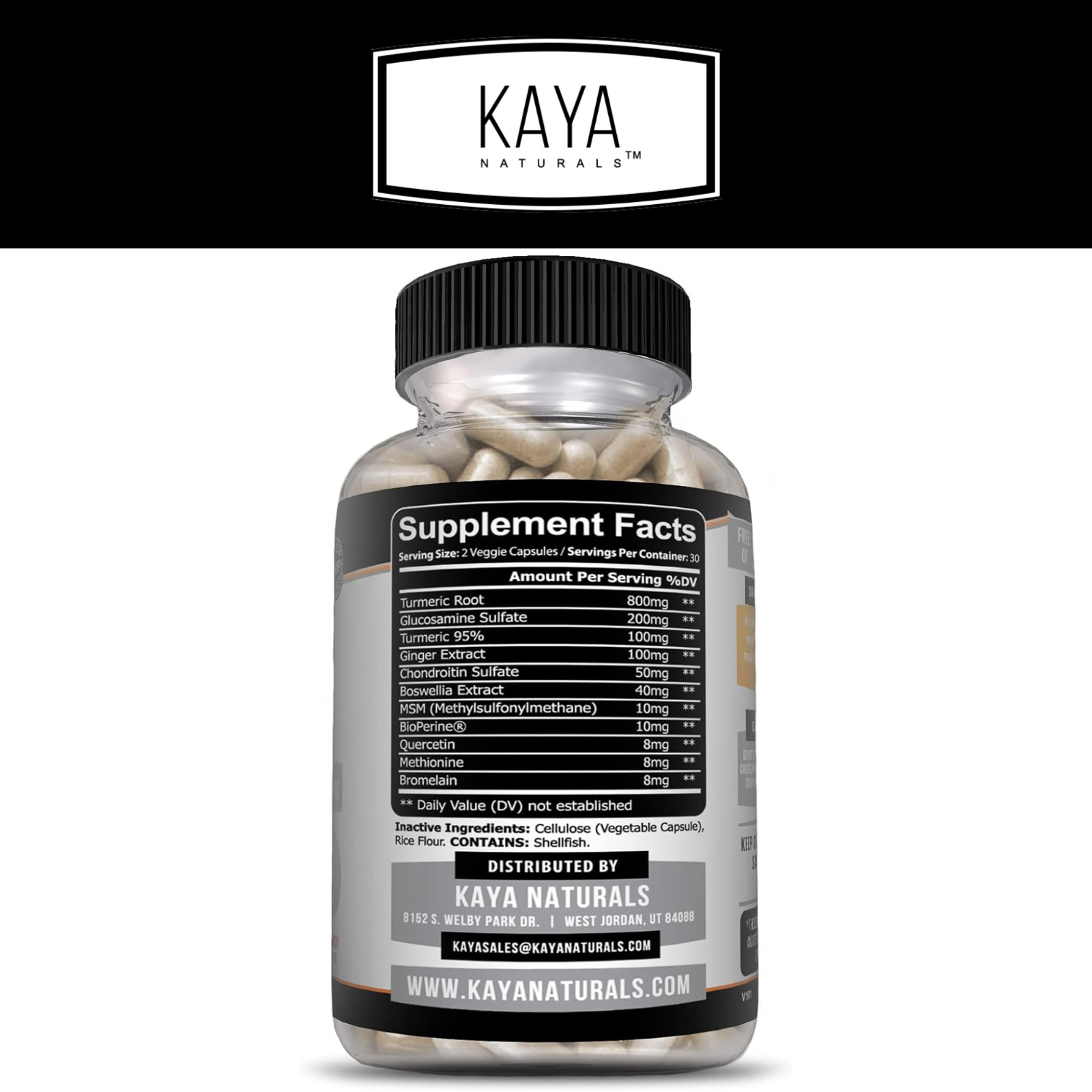 Platinum Joint, Pain Relief, Joint Support, Anti Inflammatory, Turmeric, MSM