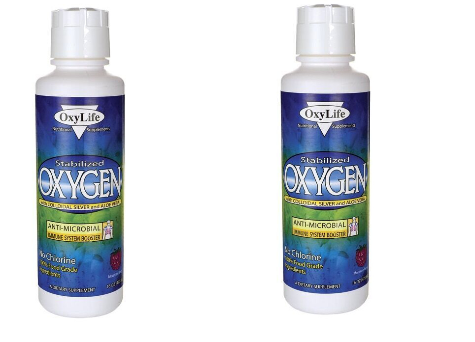 OxyLife Stabilized Oxygen – Mountain Berry 16 fl oz Liq ****VALUE 2 PACK******