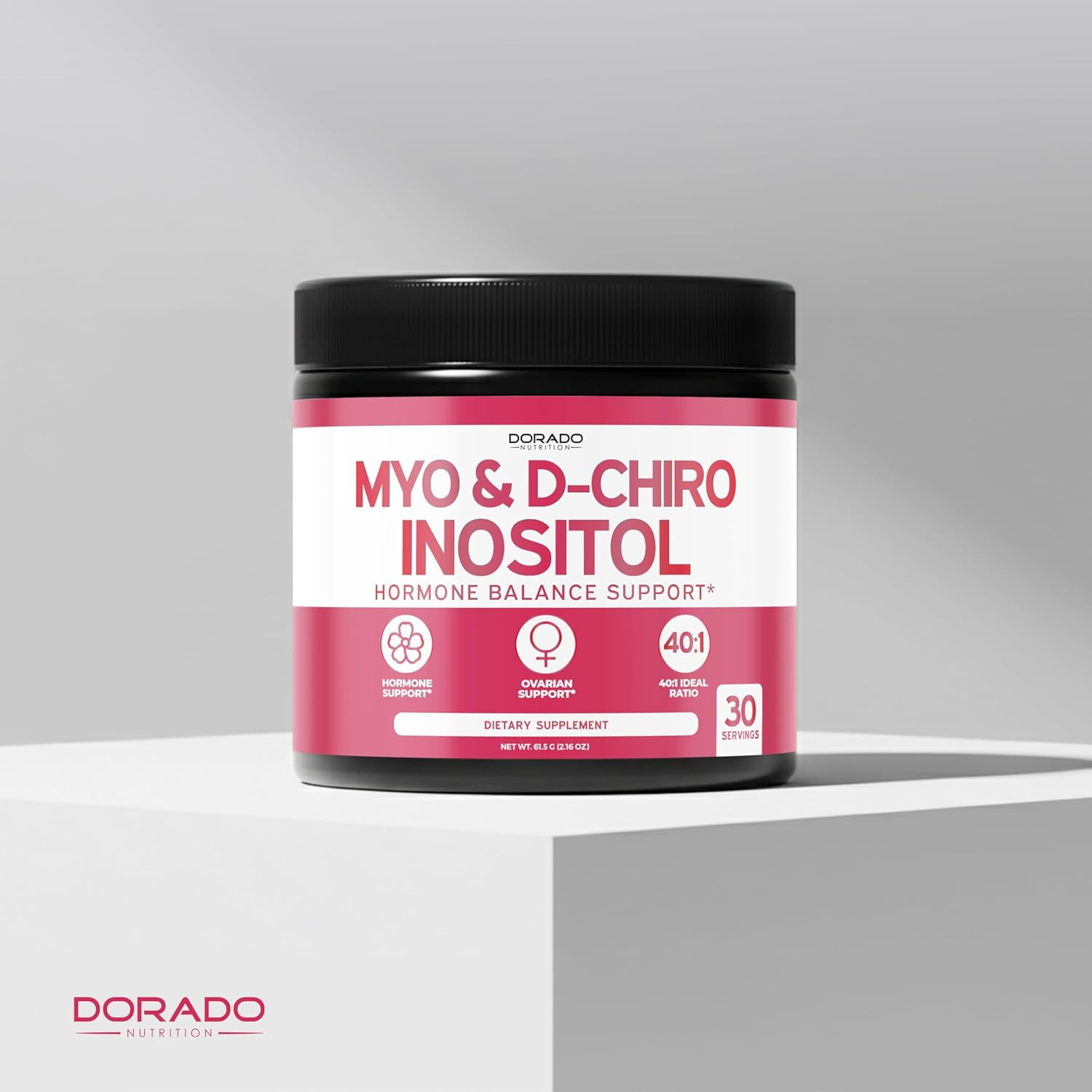 Myo-Inositol & D-Chiro Inositol Supplement Powder (2050Mg per Serving Ideal 40:1