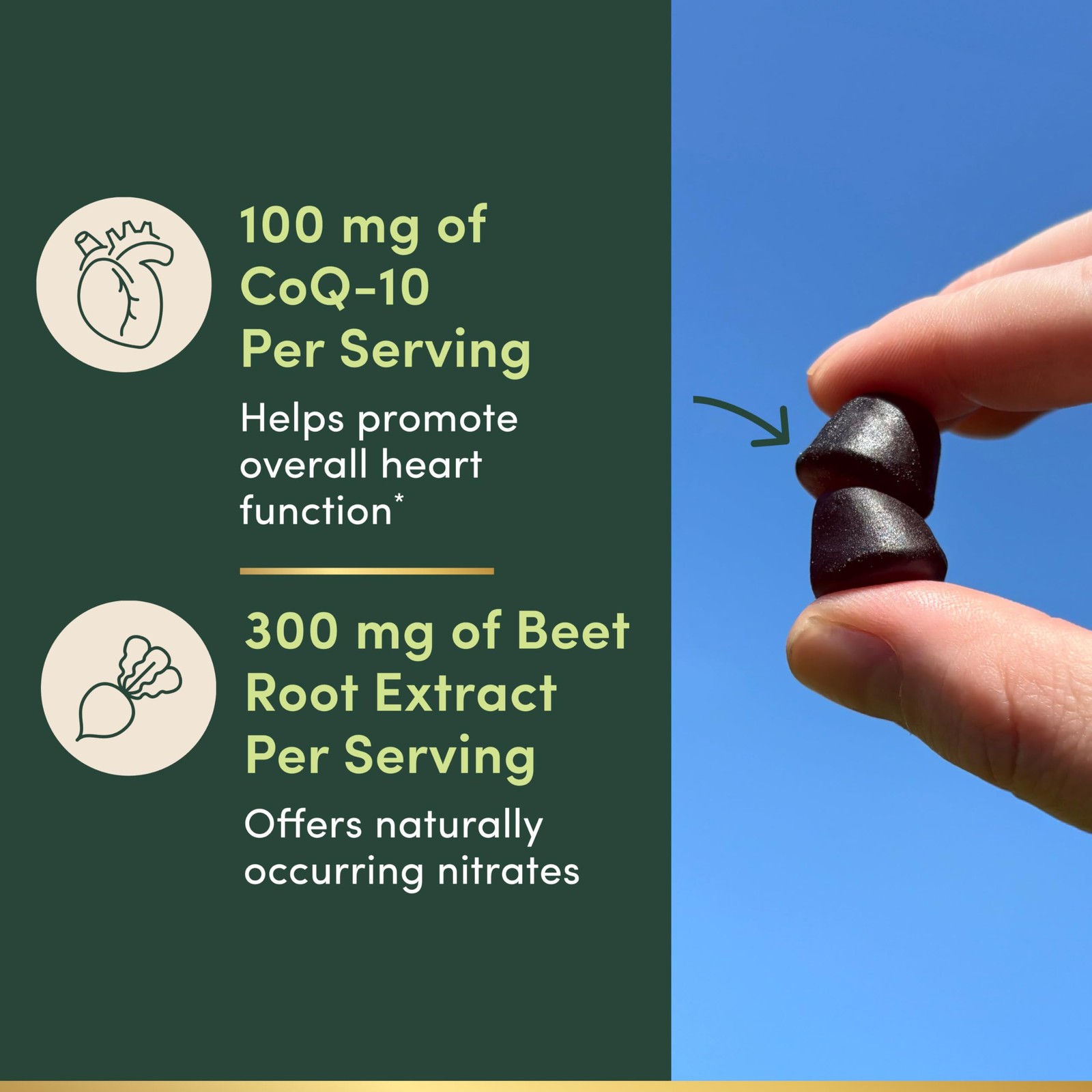 Nature’S Bounty Natures Bounty Beets Co Q-10 Gummies For Heart Health Coenzyme