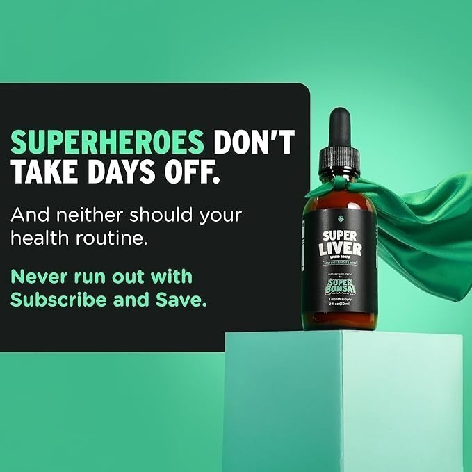 Super Liver Support with Milk Thistle-All Natural Liver Cleanse Detox&Repair Aid
