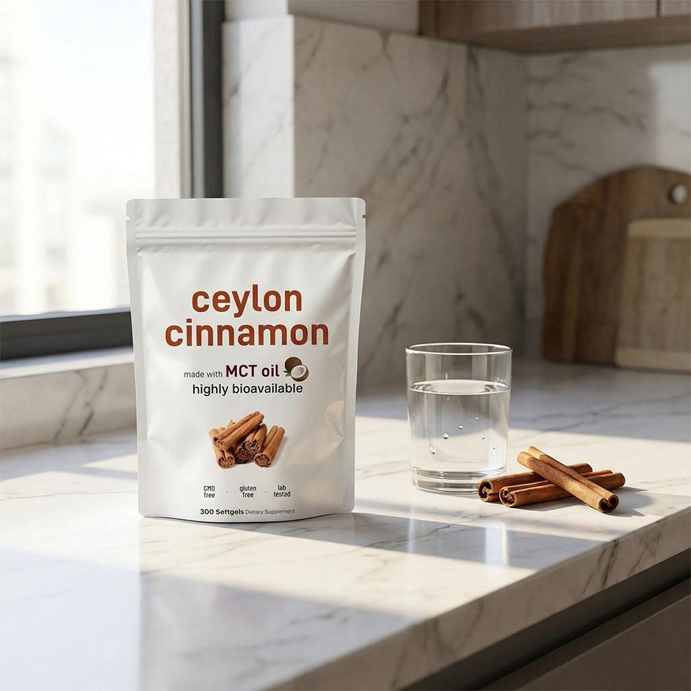 2PACK 7200Mg Equivalent |300Softgels with MCT Oil|HighlyBioavail Ceylon Cinnamon