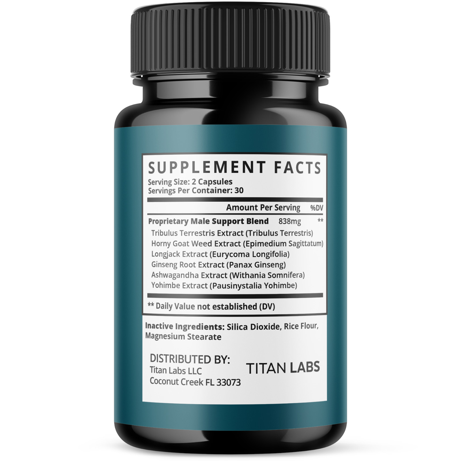 (3 Pack) Tstrive Advanced Male Support Performance Supplement 180 Capsules