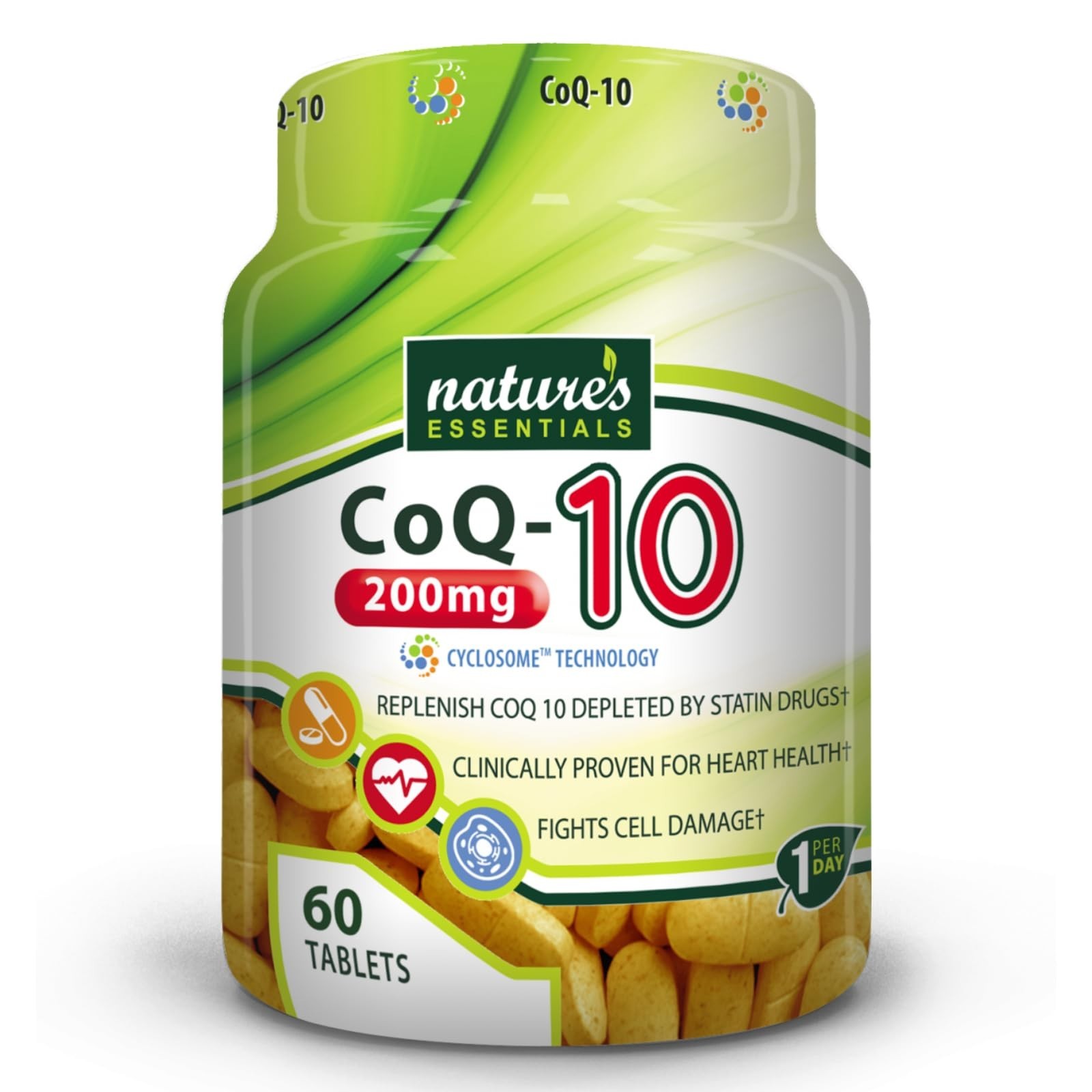 CoQ10 200mg Heart Health Support | Cellular Energy Boost | Liposomal Delivery |