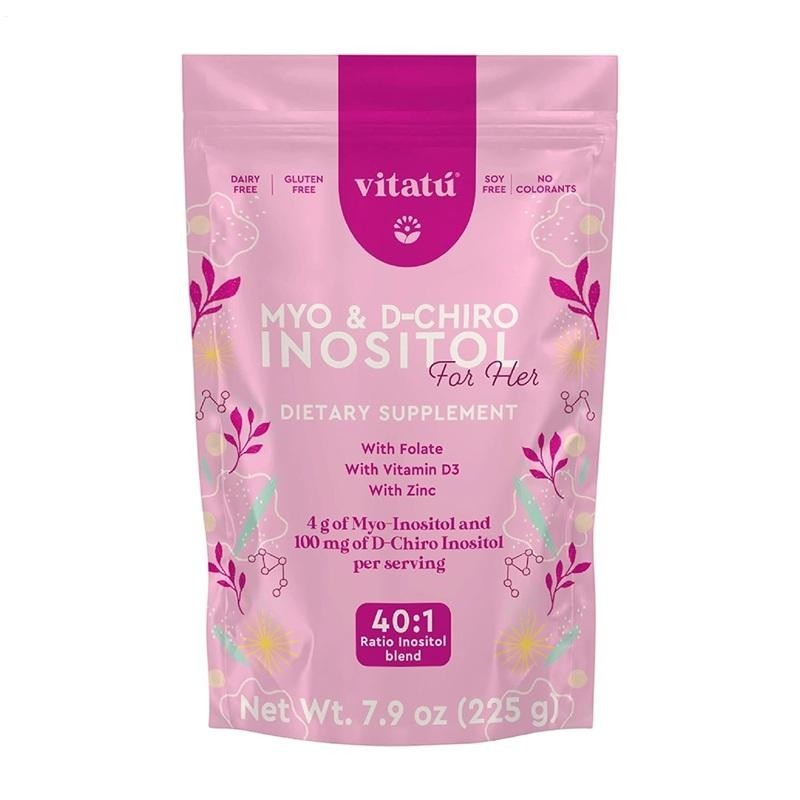 Vitatú Myo Inositol (4g) & D-Chiro Inositol (1g) Ideal Mix 40:1 With Folic A