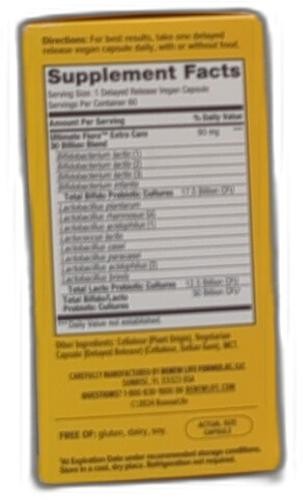 *2026-7-1* Renew Life Adult Probiotics 30 Billion CFU Guaranteed, 12 Strains