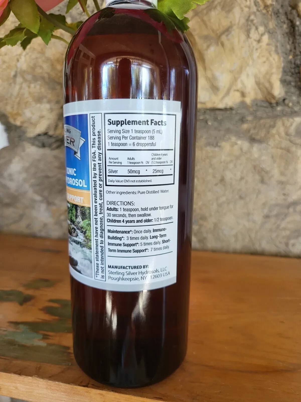 Colloidal Silver 10 PPM 32 oz. 💥💥FREE Priority Mail Shipping 💥💥