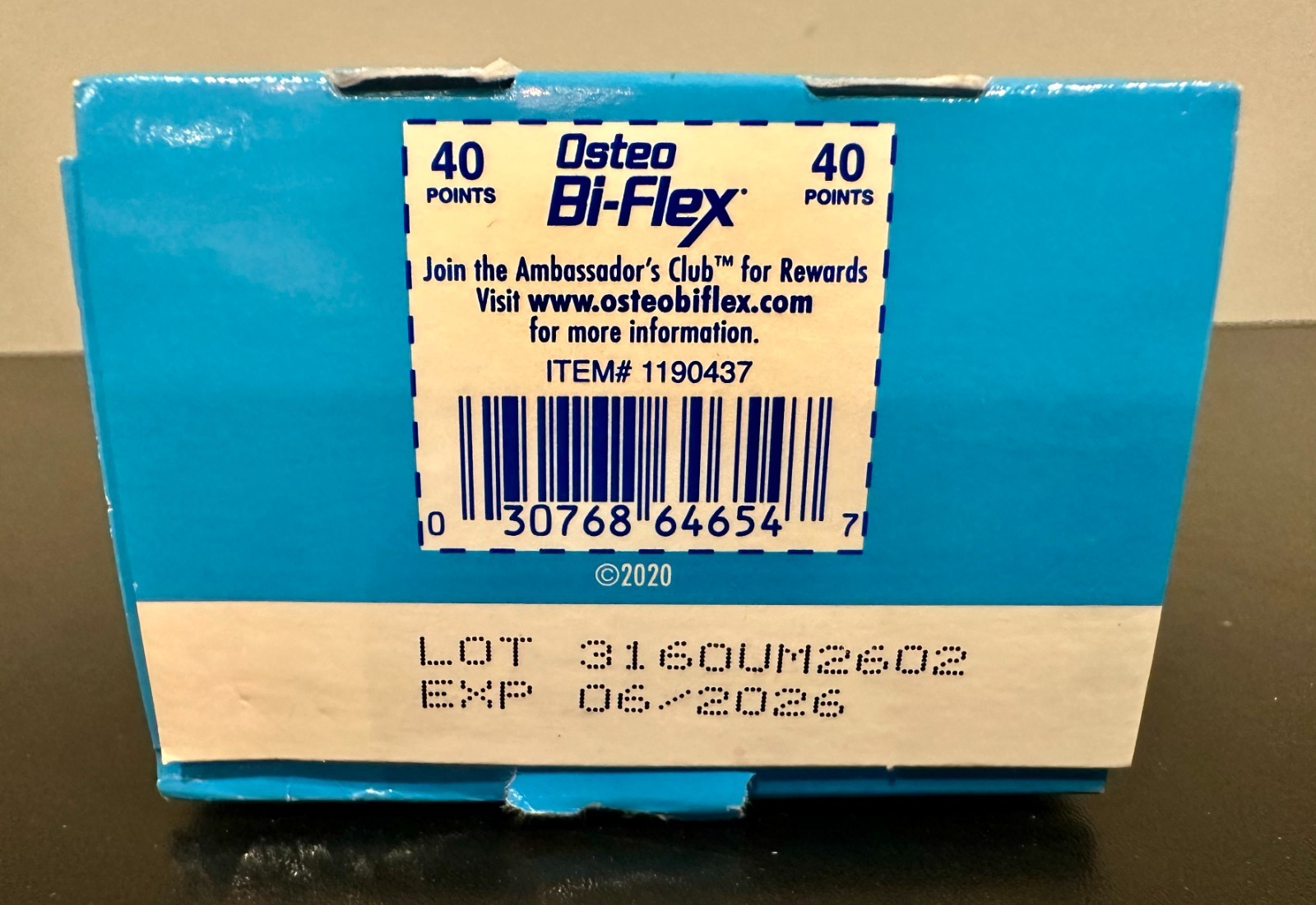 Osteo BiFlex Joint Health Ease Advanced Triple Action Mini Tablets EXP: 06/2026