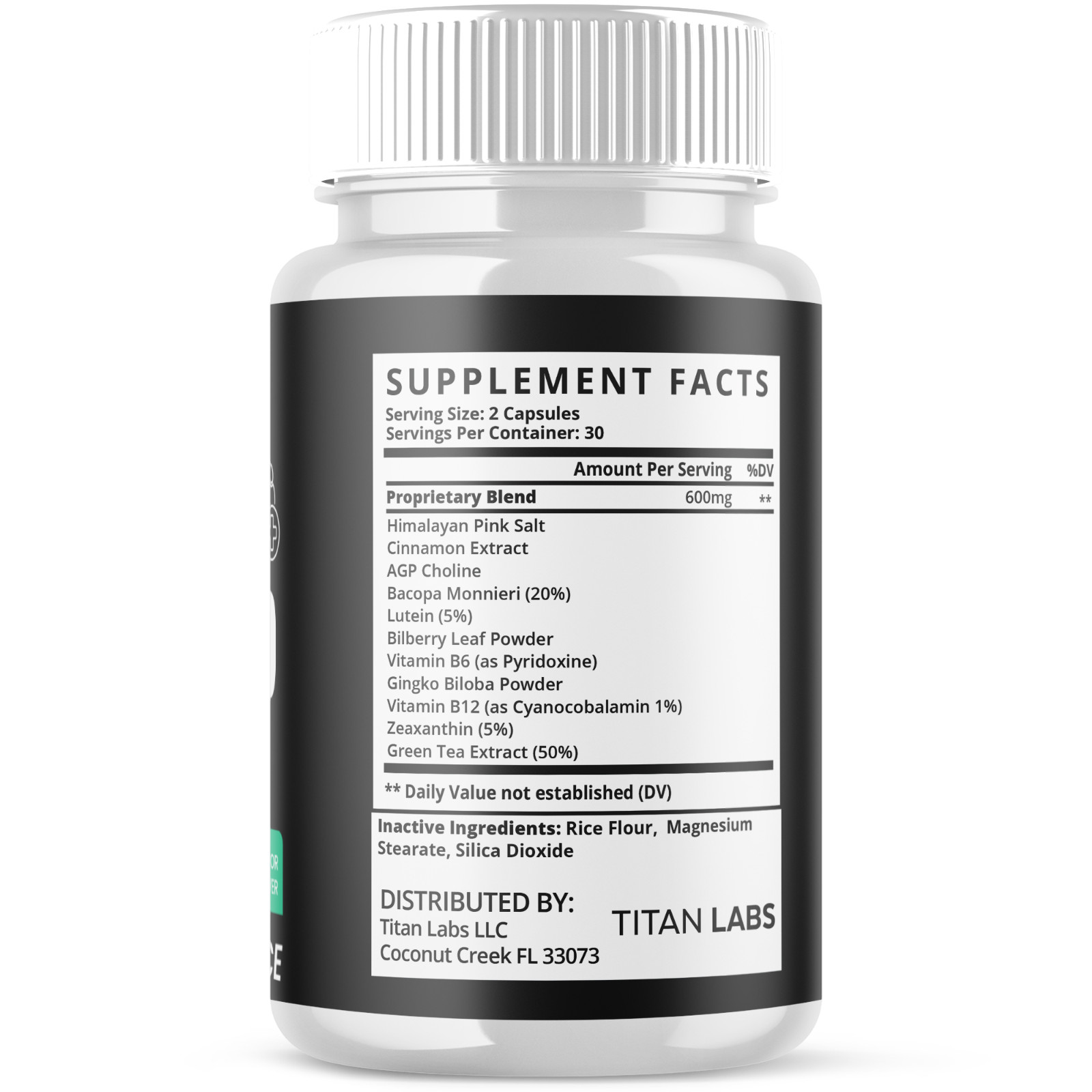 (5 Pack) Memo Boost Pro Nootropic Natural Brain Support MemoBoostPro 300 Capsule