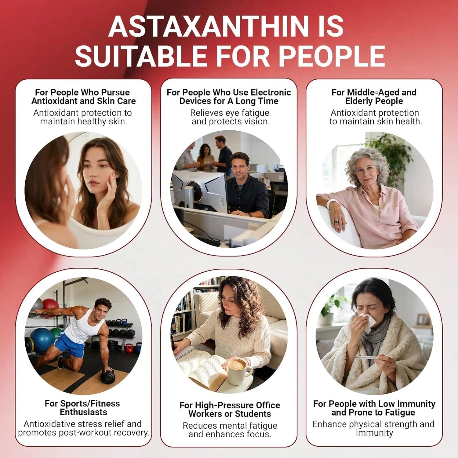 Astaxanthin 12mg 120 Softgels, 4 Month Supply,Triple Strength,Non-GMO,Eye Health