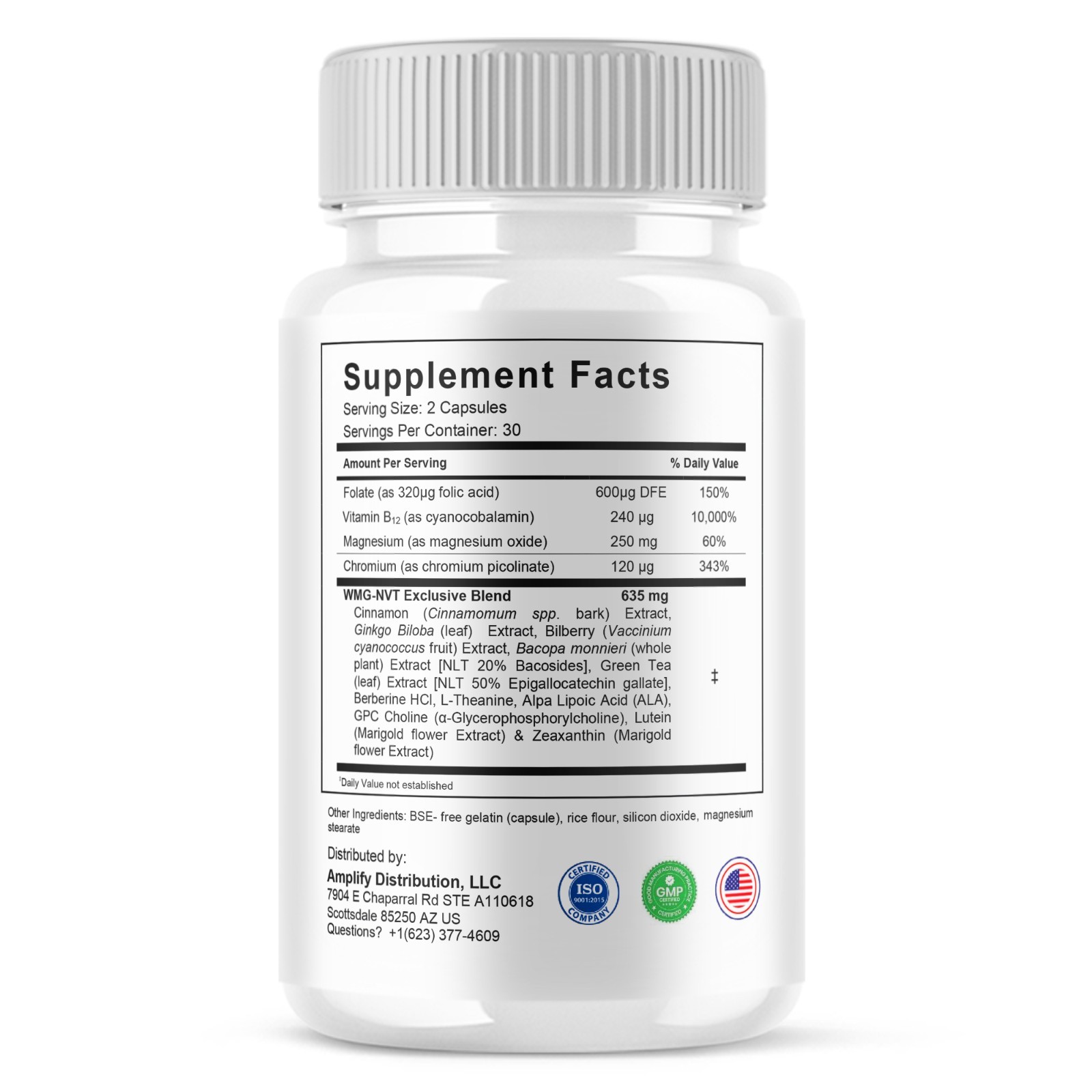 (3 Pack) Vasculife Blood Balance, Vasculife Advanced Blood Health (180 Capsules)