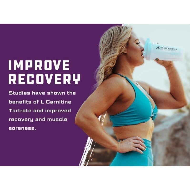 Cutler Nutrition Liquld Carnitine 3000 for Energy andRecovery Support Dietary IT