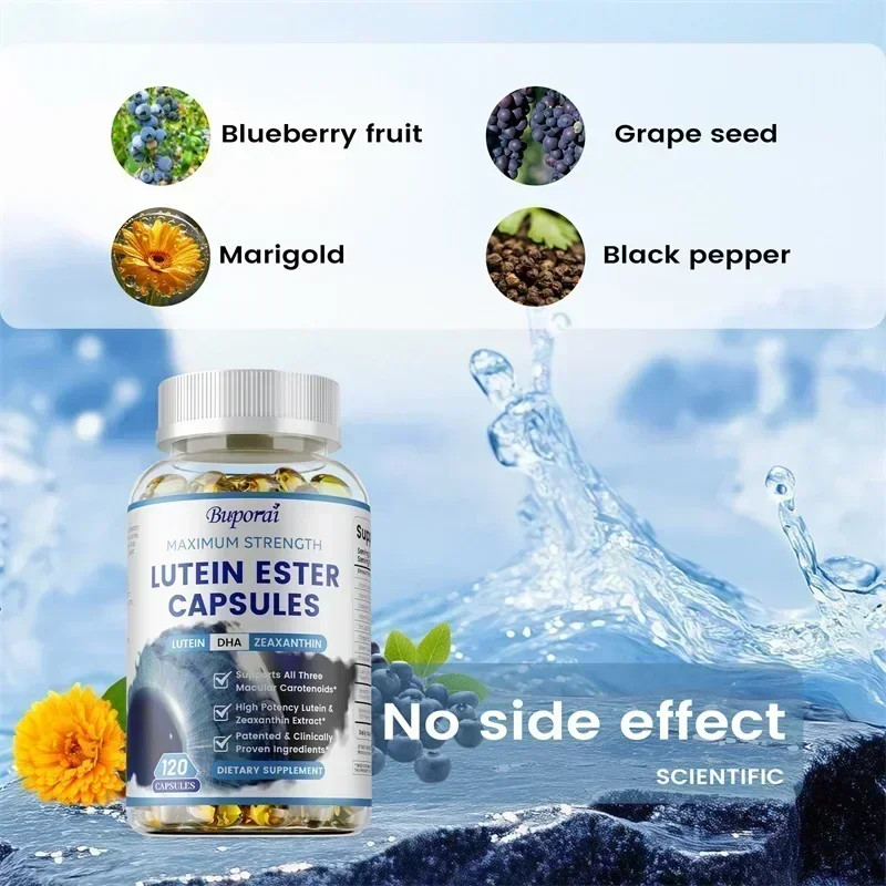 Lutein Ester 240pcs – Reduce Eye Fatigue and Dryness, Promote Vision Health