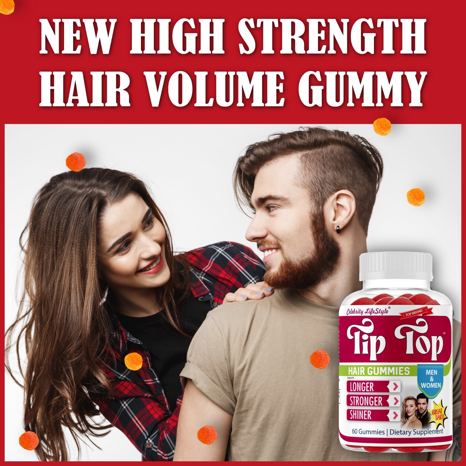 Biotin Beauty Gummies, Hair Growth Supplement with Vitamins | Hair & Nail Health