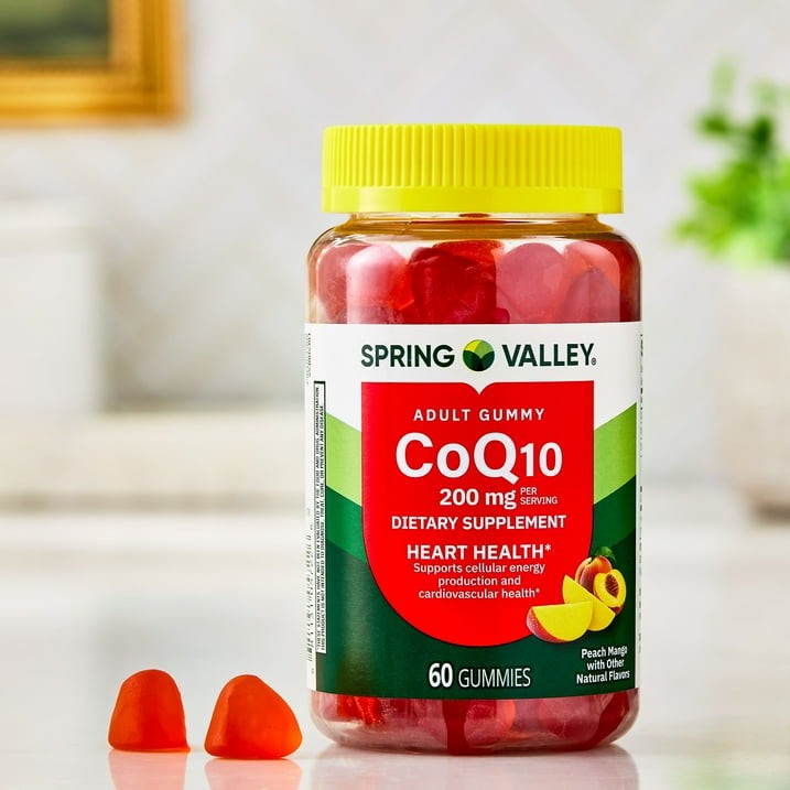 Spring Valley CoQ10 Adult Gummies, 200 mg, 60 Count