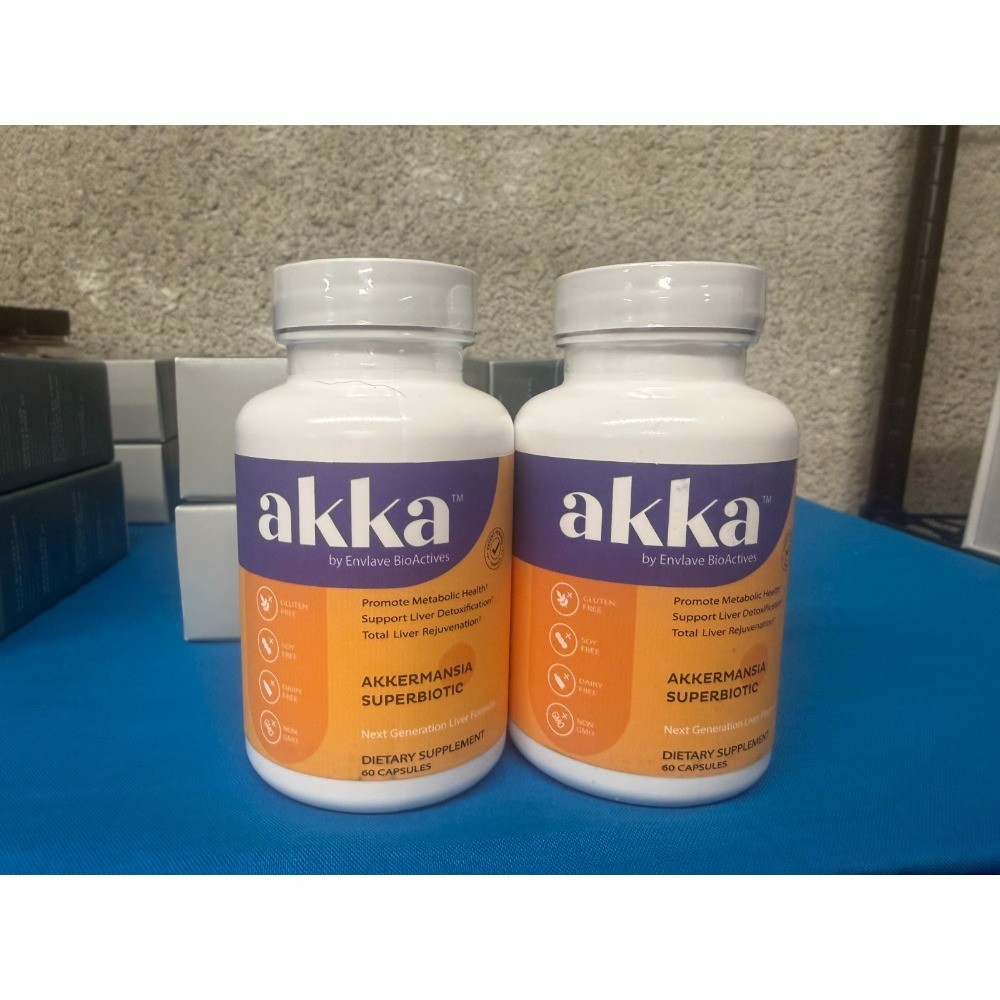 2 Pack AKKA Premium Liver Detox Cleanse Supplement, Liver Detox Support,120 Caps