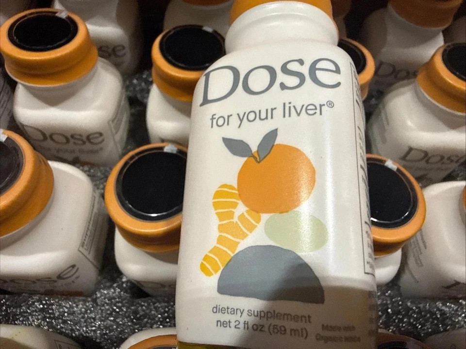 24 Pack Dose For Your Liver Support Supplement Cleanse 2oz Exp 07/27