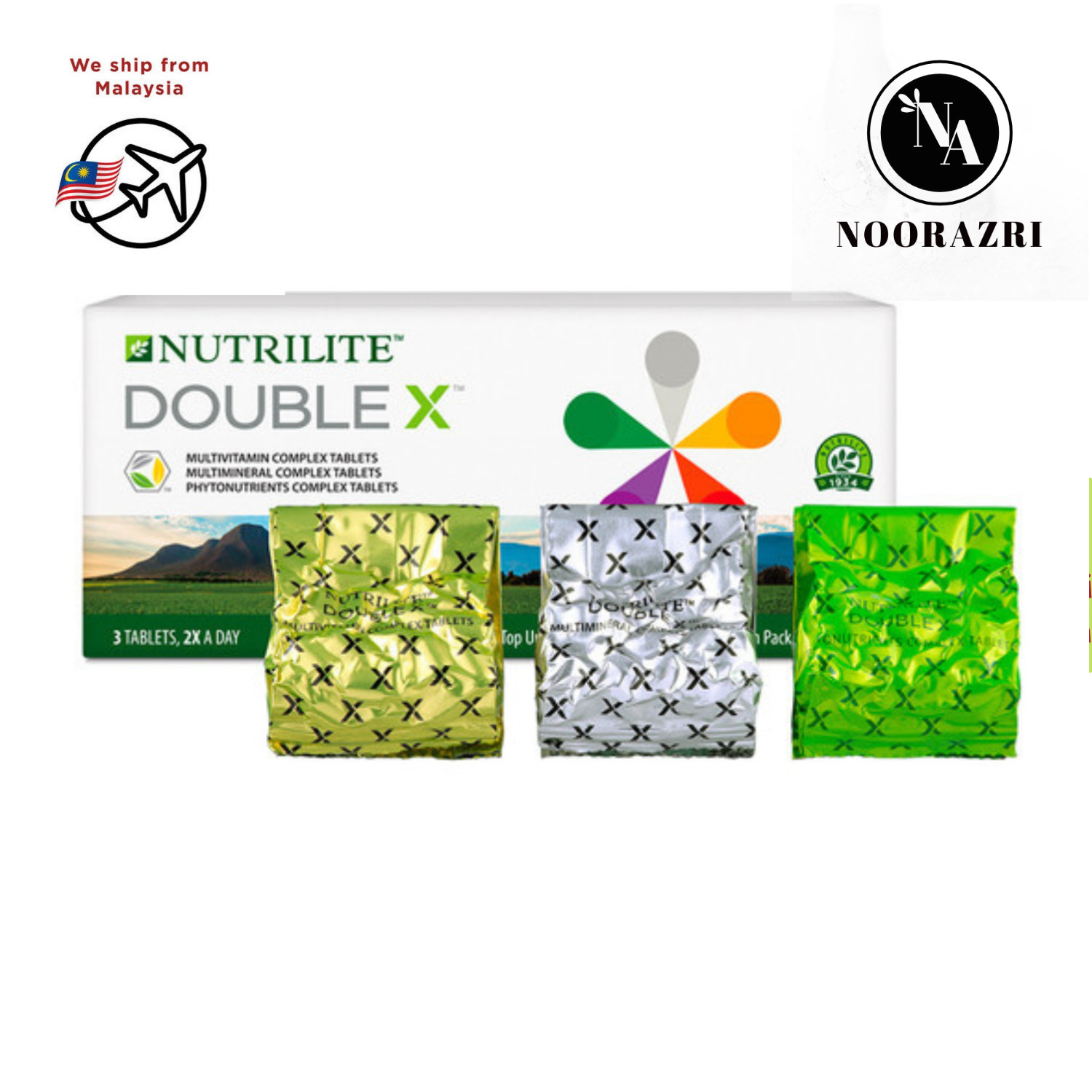 NUTRILITE™ Double X Multivitamin Complex General Wellness 30days Supply