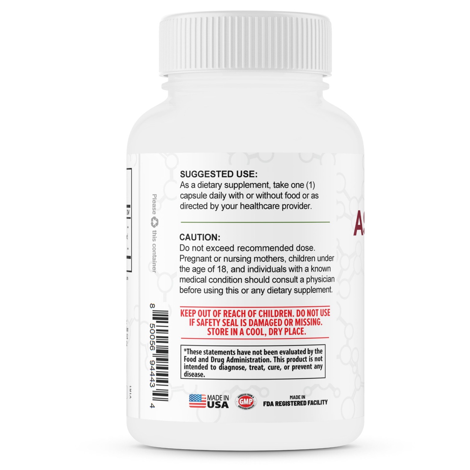 Astaxanthin Supplement 24mg with Lycopene 50mg – High Dose Antioxidant – 60 Caps