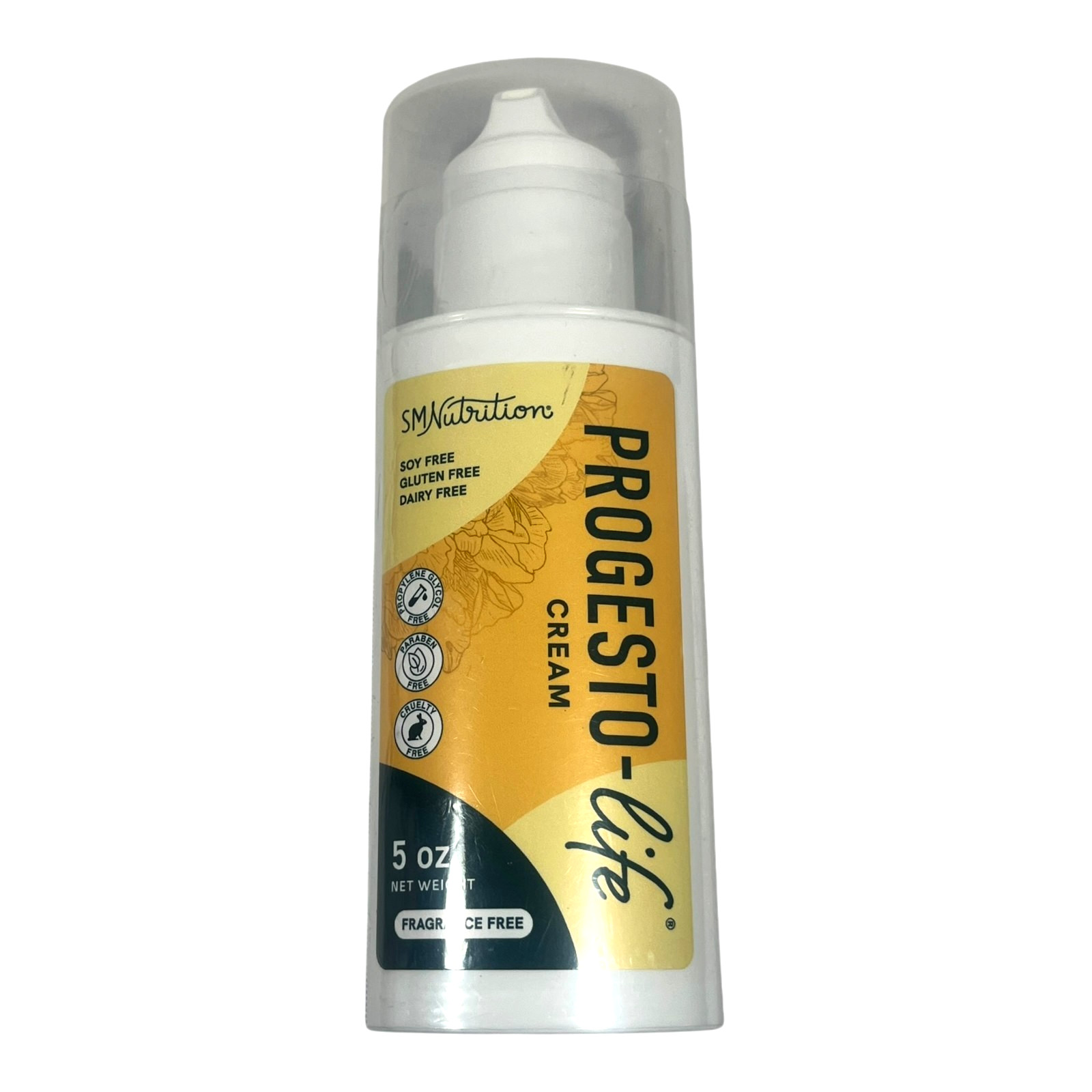SM Nutrition Progesto Cream 5 oz Fragrance Free – EX 04/27
