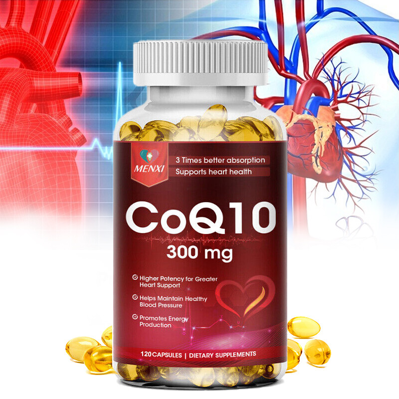 Coenzyme Q-10 300mg Antioxidant,Heart Health Support,Increase Energy,Stamina MX