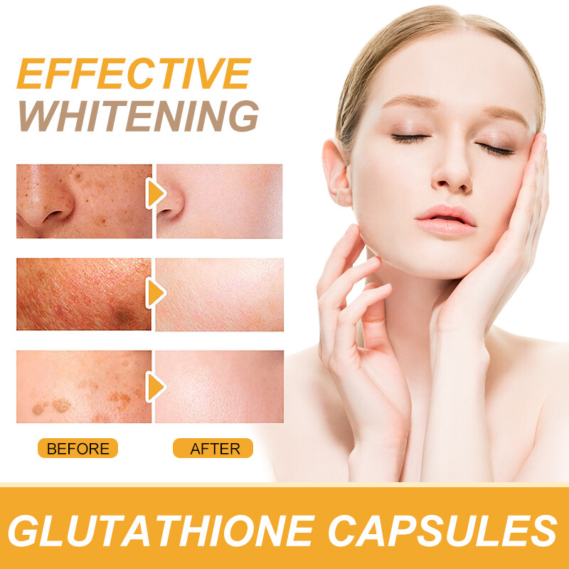 120/240/480 capsules collagen pills whitening skin bleaching lightening love