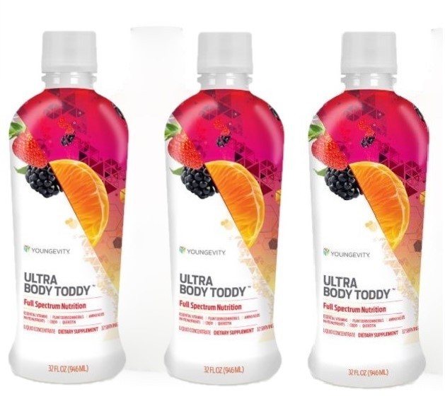 Youngevity Ultra Body Toddy Mega Multi-Vitamin Mineral 3-PACK – FREE SHIPPING