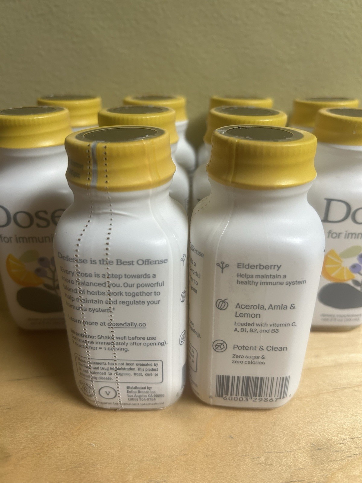 10x DOSE For Immunity Supplement Regulate Immune Function 2 fl oz Each 01/2028