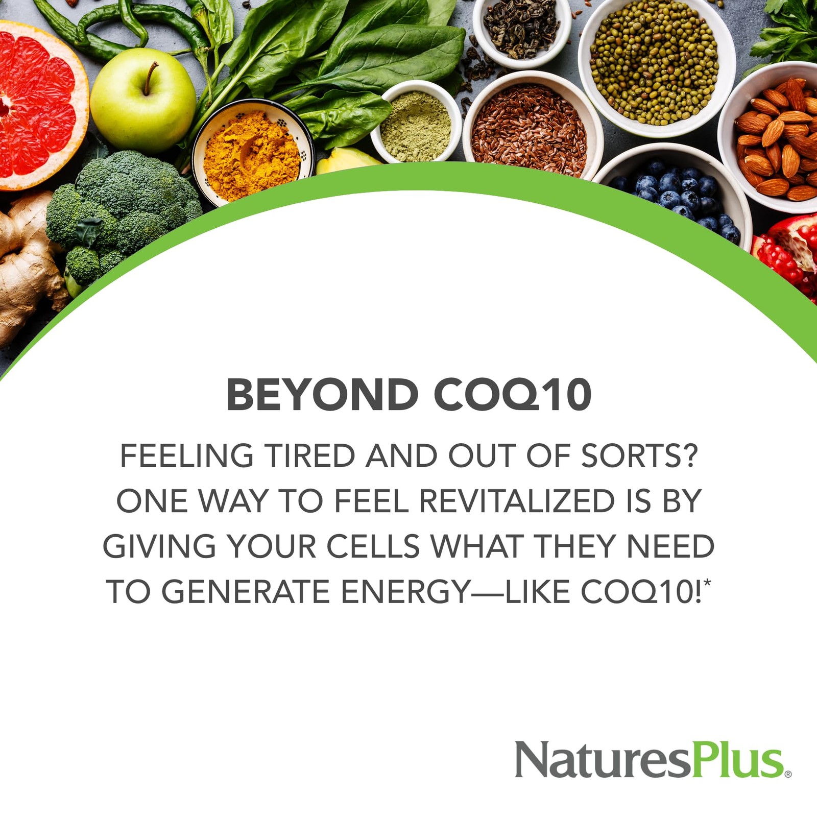 NaturesPlus Beyond CoQ10 200 mg – 60 Softgels – Provides High-Strength Ubiquinol