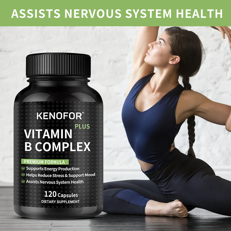 Vitamin B Complex 30/60/120Capsules Helps Reduce Stress Immune Support Pills