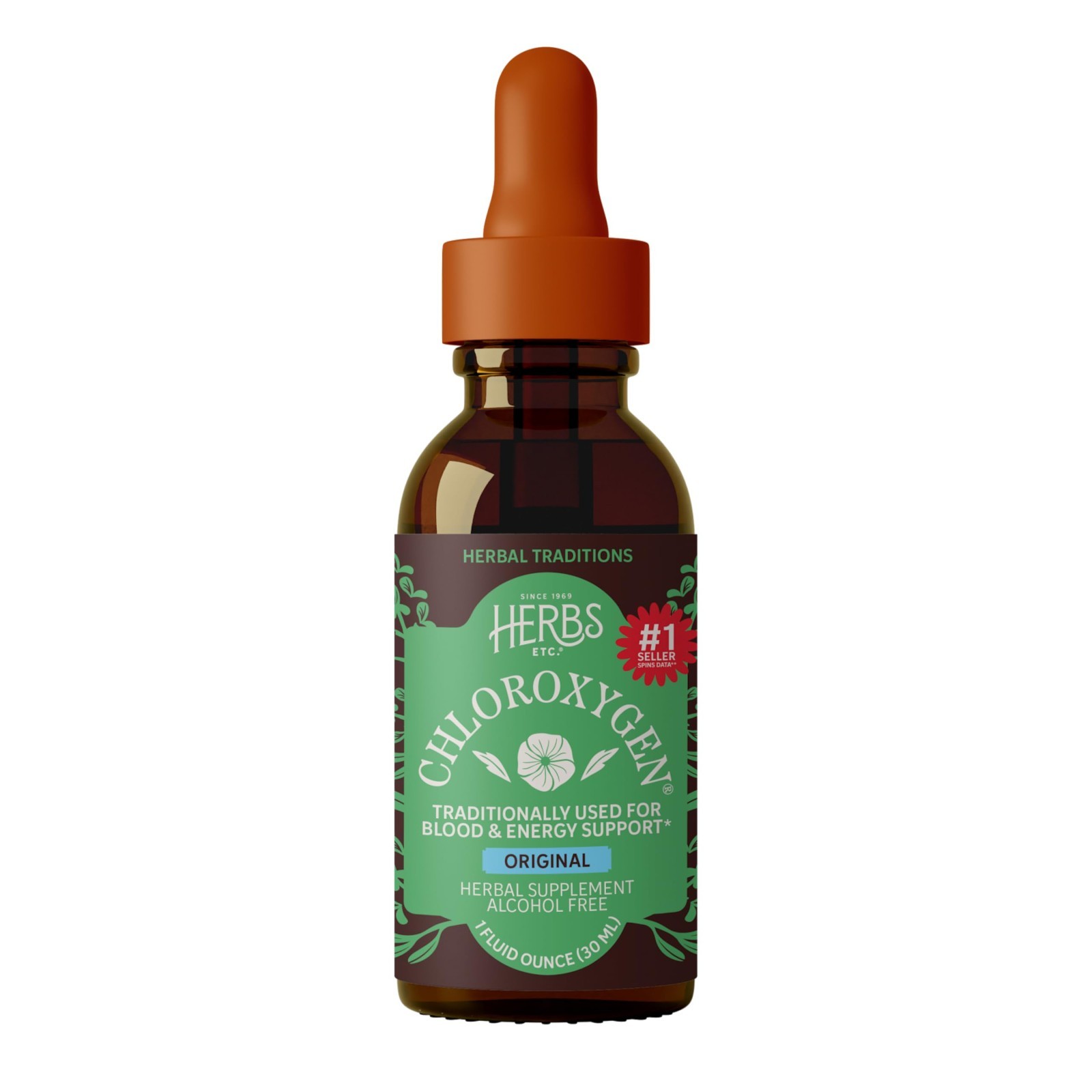 Chlorophyll Concentrate Liquid Drops – Alcohol Free, Detox, Skin & Gut Support –