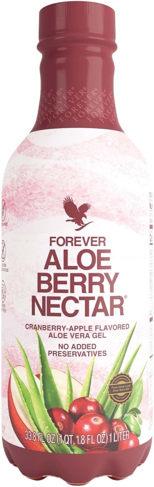 Pure Aloe Vera Gel with Cranberries and Apple 1 pack