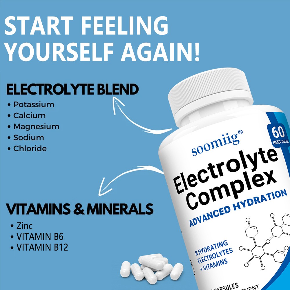 Electrolyte Complex (Advanced Hydration) 30/60/120 Capsules