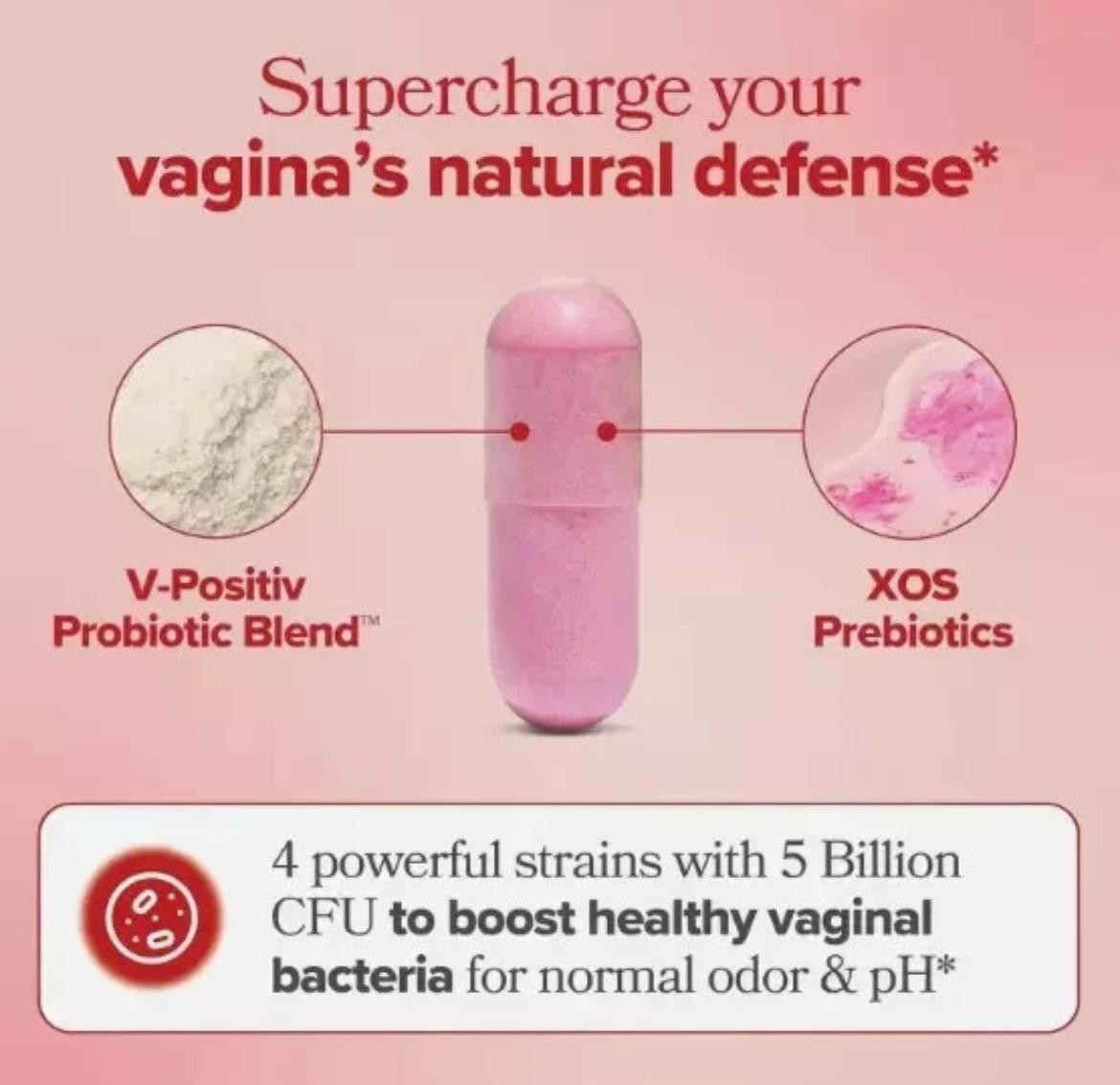 3 PACK URO O Positiv Vaginal Probiotics for Women pH Balance w/ Prebiotic US