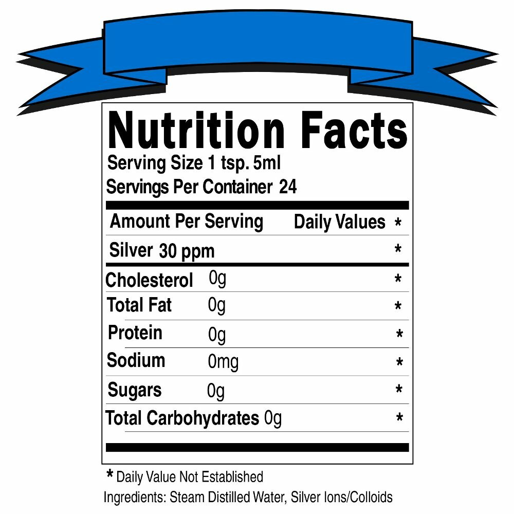 Superior Silver 30PPM 4 fl oz Bottle Ionic Silver