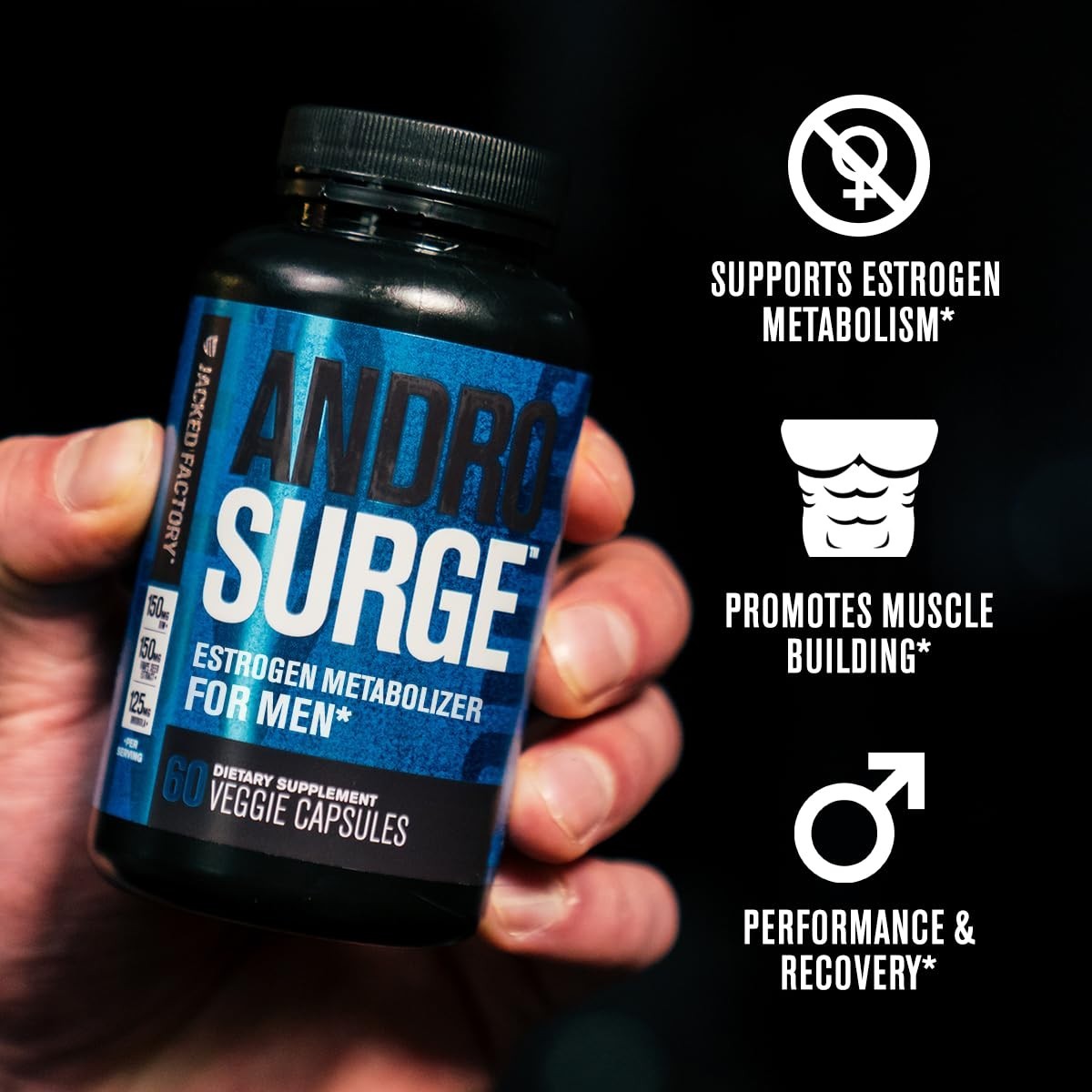 Natural Estrogen Blocker for Men – Vitality Booster & Metabolizer with Tongkat A