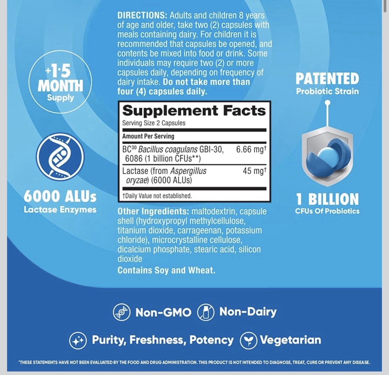 Digestive Advantage Daily Probiotics + Intensive Bowel Support