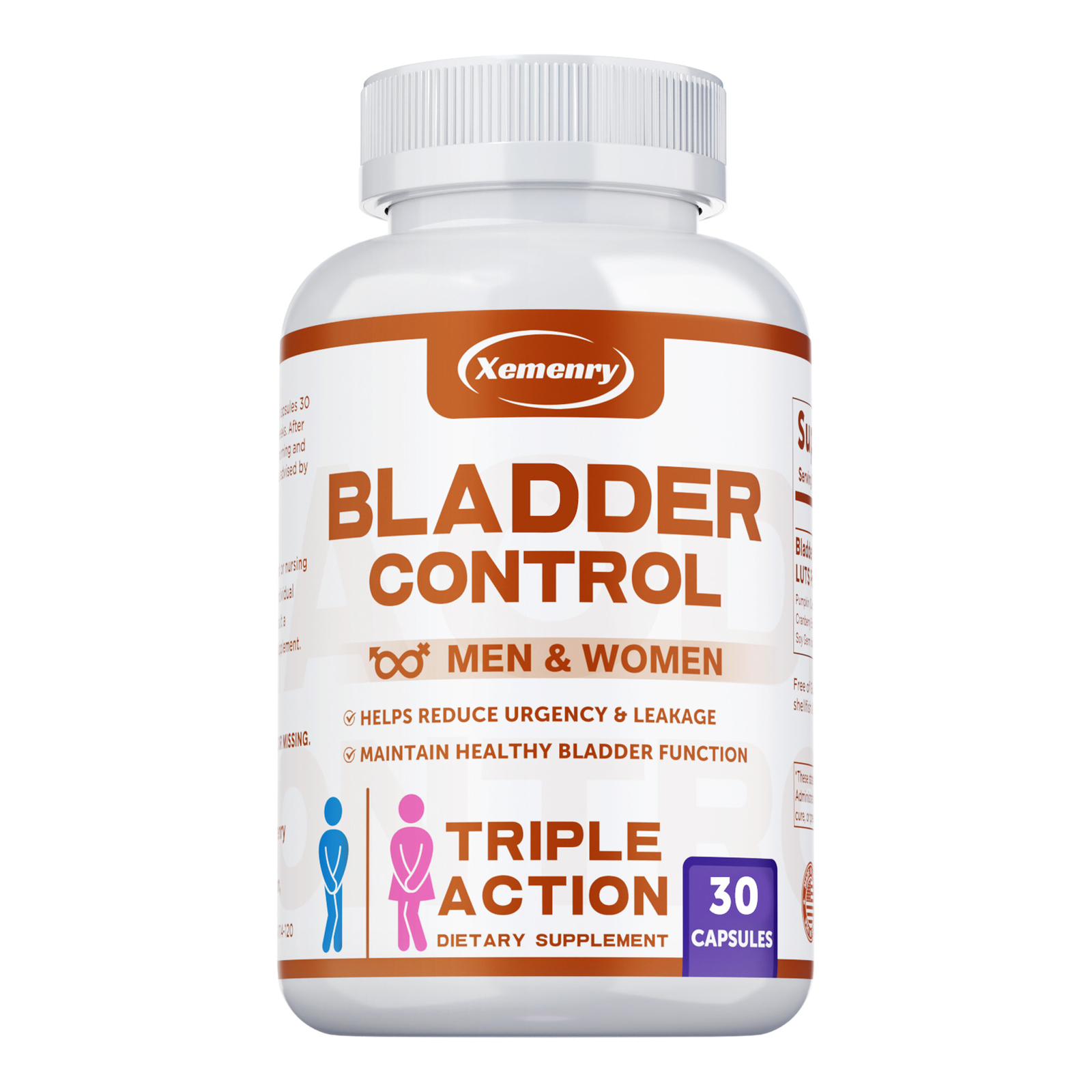 Bladder Control – Urinary Tract Health, Relieve Frequent Urination and Urgency